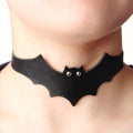 Bat PU Collar Choker