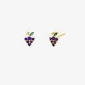 Grapes earrings