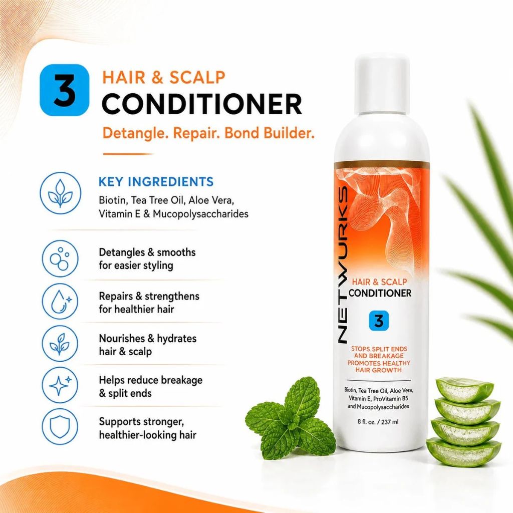 Netwurks 3 Hair And Scalp Conditioner