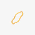 Minimalist Wave Ring