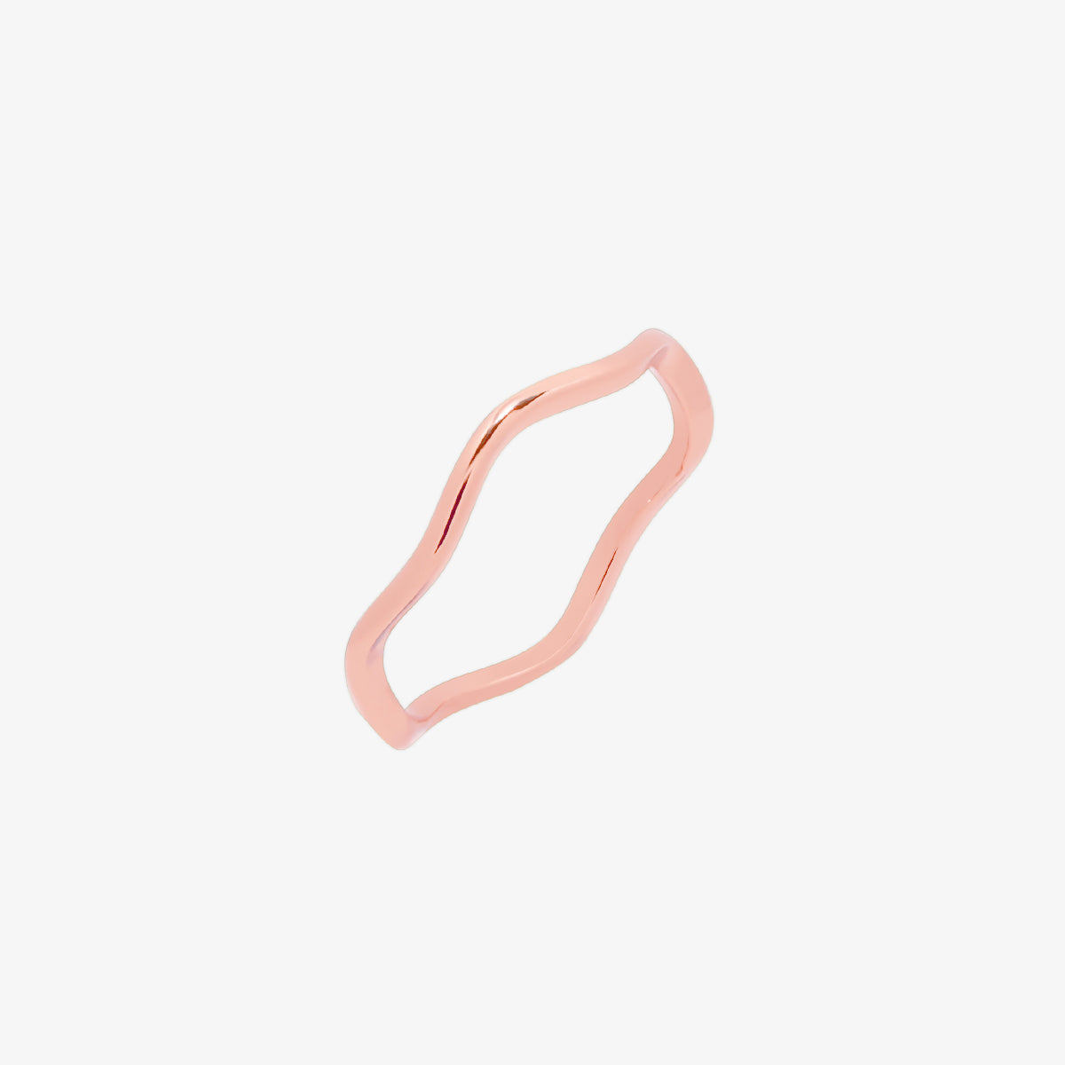 Minimalist Wave Ring